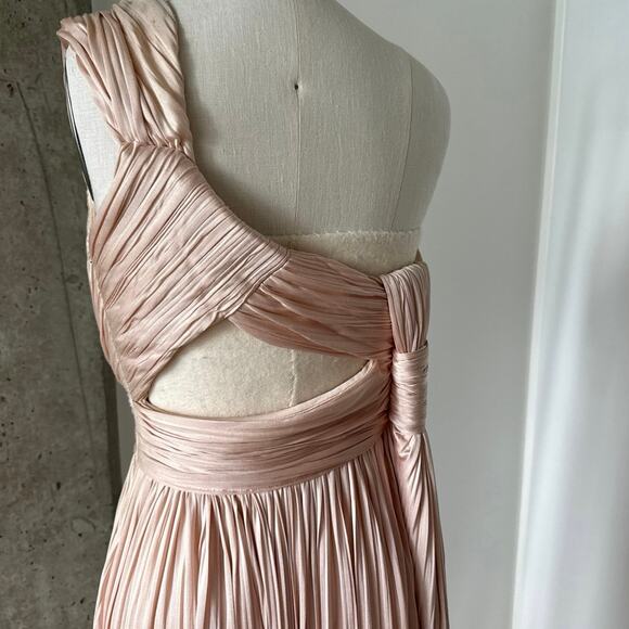 Givenchy Pleated Jersey Dress SZ 36 - Picture 5 of 13